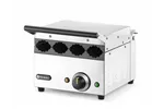 Grill kontaktowy Hot-Dog Panini, 220-240V/1800W, 385x285x254mm HENDI 263594