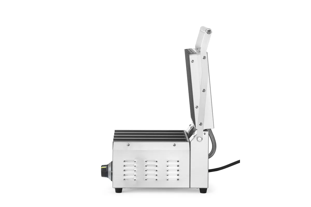 Grill kontaktowy Hot-Dog Panini, 220-240V/1800W, 385x285x254mm HENDI 263594