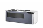 Chłodziarka do wina nastawna dwustrefowa, Cellar, czarny, 220-240V/60W, 800x350x293mm Arktic 237380
