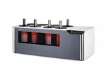 Chłodziarka do wina nastawna dwustrefowa, Cellar, czarny, 220-240V/60W, 800x350x293mm Arktic 237380