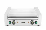 Podgrzewacz rolkowy do parówek dwustrefowy, 14 rolek, 230V/1230W, 566x640x192mm HENDI 268667