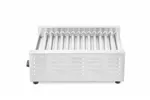 Podgrzewacz rolkowy do parówek dwustrefowy, 14 rolek, 230V/1230W, 566x640x192mm HENDI 268667