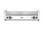 Podgrzewacz rolkowy do parówek XL - dwustrefowy, 14 rolek, srebrny, 220-240V/2000W, 732x590x168mm, Prostokątny HENDI 268674