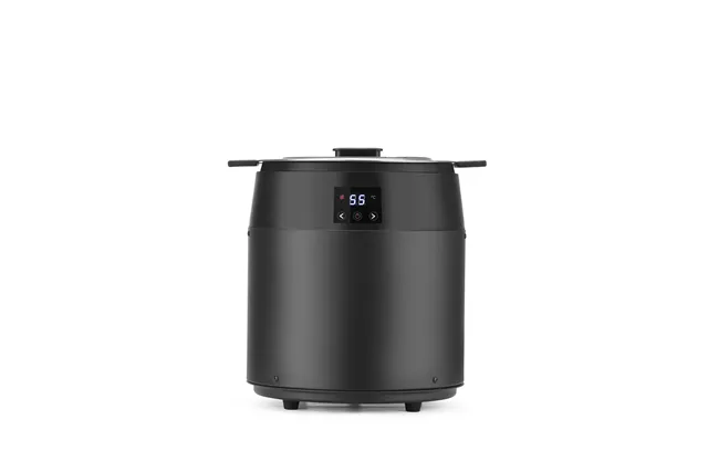 Kociołek do zupy Waterless, 10l, 10L, czarny, 220-240V/450W, ⌀330x398mm HENDI 860564