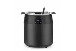 Kociołek do zupy Waterless, 10l, 10L, czarny, 220-240V/450W, ⌀330x398mm HENDI 860564