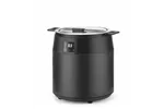 Kociołek do zupy Waterless, 10l, 10L, czarny, 220-240V/450W, ⌀330x398mm HENDI 860564