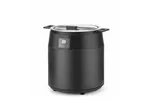 Kociołek do zupy Waterless, 10l, 10L, czarny, 220-240V/450W, ⌀330x398mm HENDI 860564