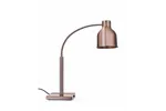 Lampa do podgrzewania potraw, giętka, miedziany, 220-240V/250W, 268x203x660mm HENDI 273753