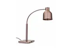 Lampa do podgrzewania potraw, giętka, miedziany, 220-240V/250W, 268x203x660mm HENDI 273753