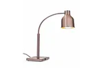 Lampa do podgrzewania potraw, giętka, miedziany, 220-240V/250W, 268x203x660mm HENDI 273753