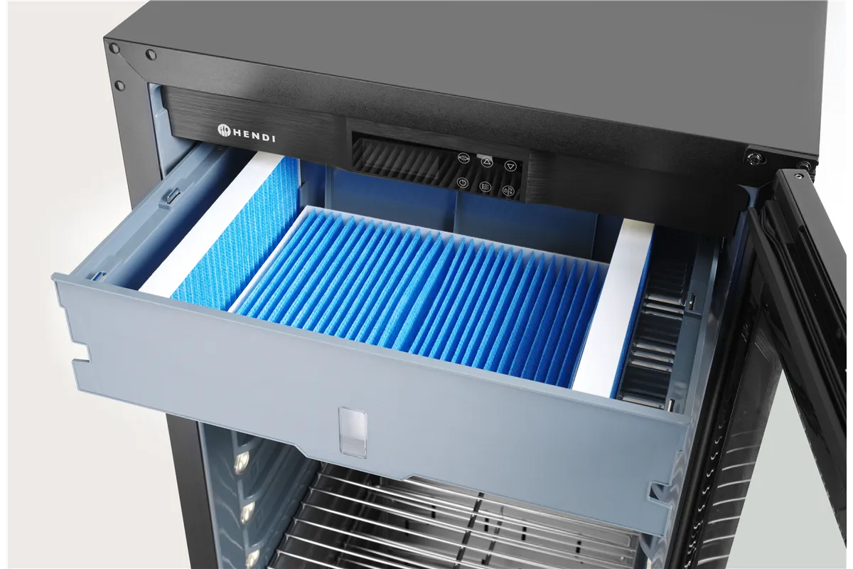 Szafa do sezonowania mięsa, 352L, ciemno szary, 220-240V/170W, 595x760x1720mm Arktic 204986