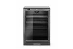 Lodówka barowa 1-drzwiowa, 105L, czarny, 220-240V/120W, 600x530x870mm Arktic 236864