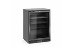 Lodówka barowa 1-drzwiowa, 105L, czarny, 220-240V/120W, 600x530x870mm Arktic 236864