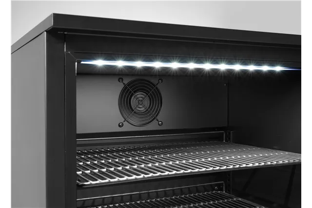 Lodówka barowa 1-drzwiowa, 105L, czarny, 220-240V/120W, 600x530x870mm Arktic 236864