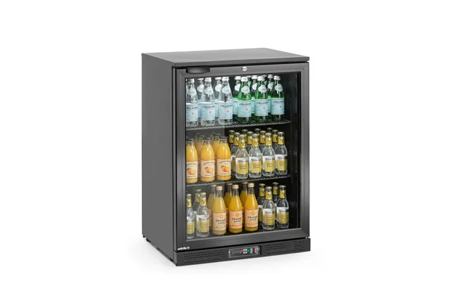 Lodówka barowa 1-drzwiowa, 105L, czarny, 220-240V/120W, 600x530x870mm Arktic 236864