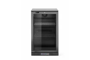 Lodówka barowa 1-drzwiowa, 86L, czarny, 220-240V/120W, 500x530x870mm Arktic 236871