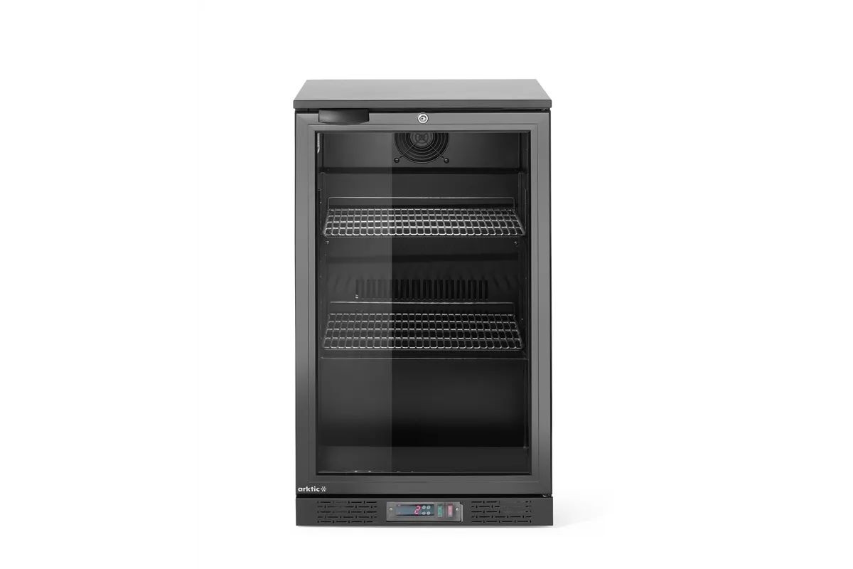 Lodówka barowa 1-drzwiowa, 86L, czarny, 220-240V/120W, 500x530x870mm Arktic 236871