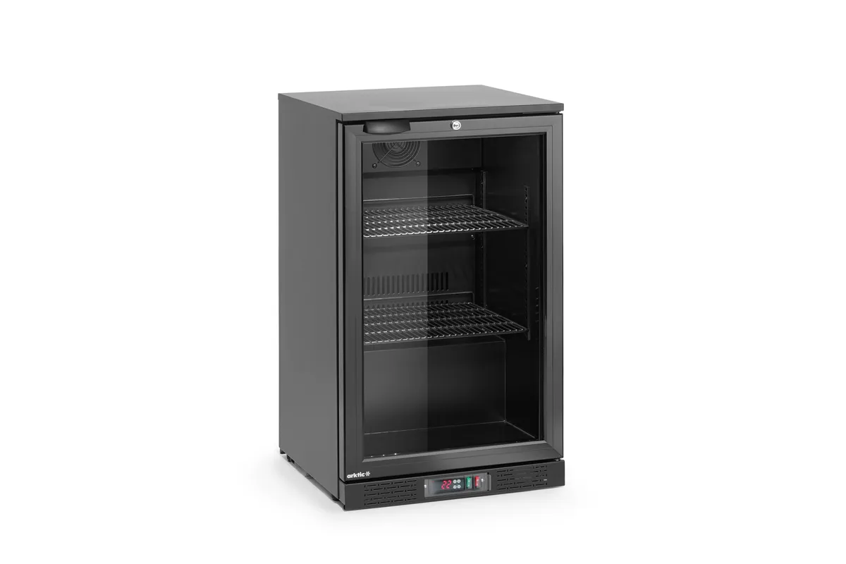 Lodówka barowa 1-drzwiowa, 86L, czarny, 220-240V/120W, 500x530x870mm Arktic 236871