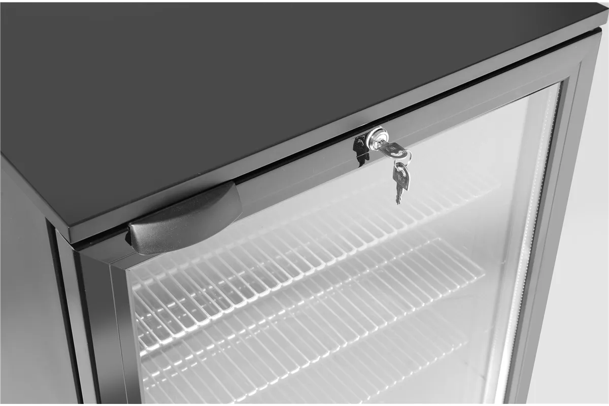 Lodówka barowa 1-drzwiowa, 86L, czarny, 220-240V/120W, 500x530x870mm Arktic 236871