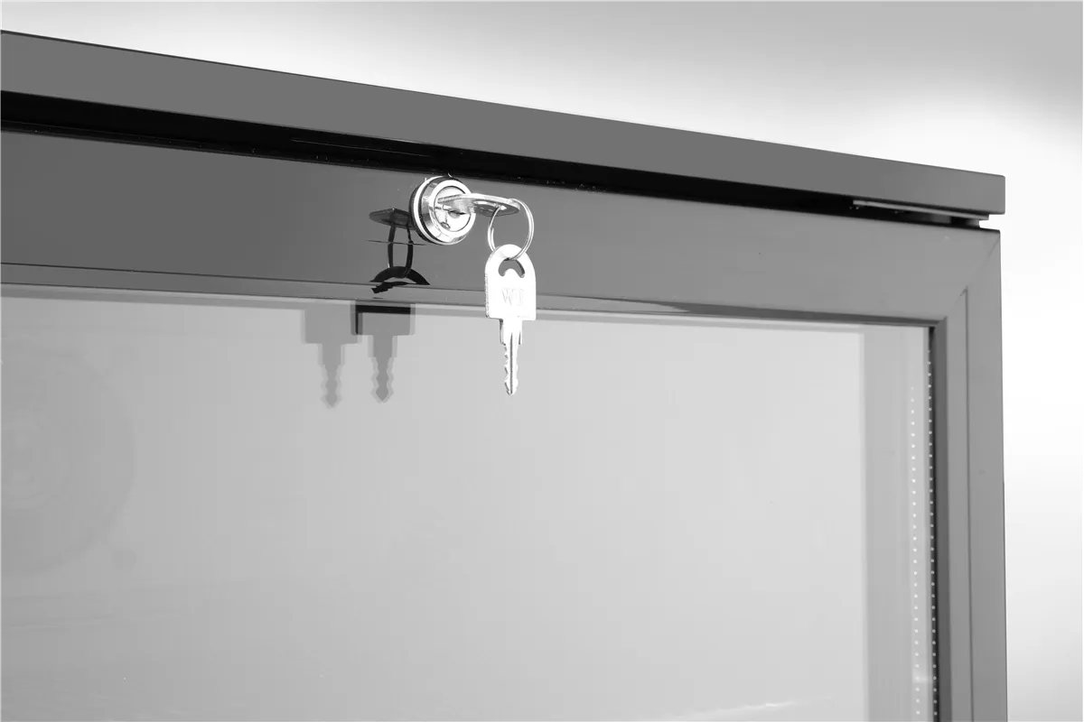 Lodówka barowa 1-drzwiowa, 86L, czarny, 220-240V/120W, 500x530x870mm Arktic 236871