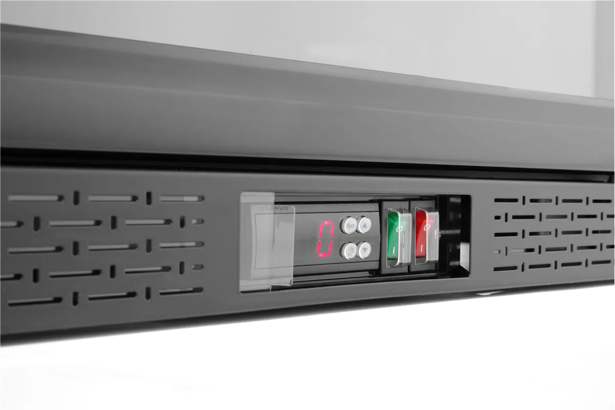 Lodówka barowa 1-drzwiowa, 86L, czarny, 220-240V/120W, 500x530x870mm Arktic 236871