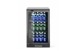 Lodówka barowa 1-drzwiowa, 86L, czarny, 220-240V/120W, 500x530x870mm Arktic 236871