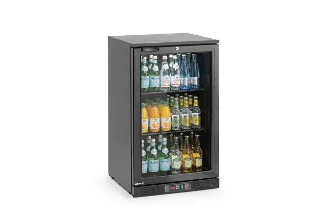 Lodówka barowa 1-drzwiowa, 86L, czarny, 220-240V/120W, 500x530x870mm Arktic 236871