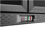 Lodówka barowa 2-drzwiowa, 158L, czarny, 220-240V/160W, 900x530x870mm Arktic 236895