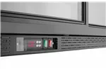 Lodówka barowa z potrójnymi drzwiami suwanymi, 308L, czarny, 220-240V/160W, 1350x520x865mm Arktic 236901