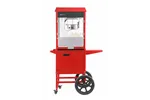 Urządzenie do popcornu z wózkiem, czerwony, 220-240V/1155W, 940x510x1553mm HENDI 282830