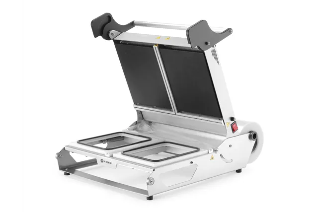 Zgrzewarka do tacek DUAL, 230V/1400W, 653x487x190mm HENDI 297315