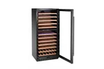 Lodówka do wina, 2-strefowa, 124 butelki, 265L, czarny, 570x595x1400mm Arktic 237120