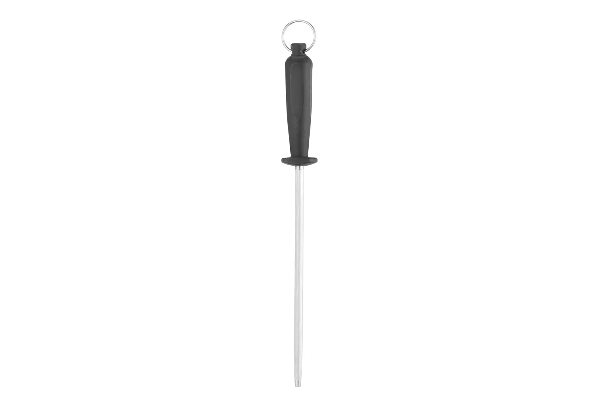 Zestaw noży z ostrzałką, czarny, 380mm HENDI 842683