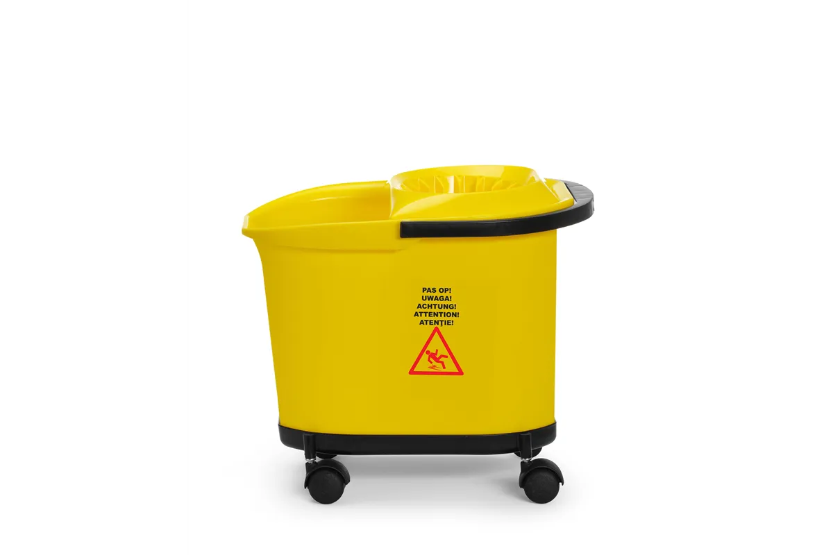 Wiadro do mopa, 16L, żółty, 405x296x340mm HENDI 873397