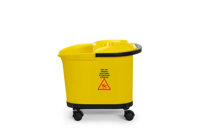 Wiadro do mopa, 16L, żółty, 405x296x340mm HENDI 873397