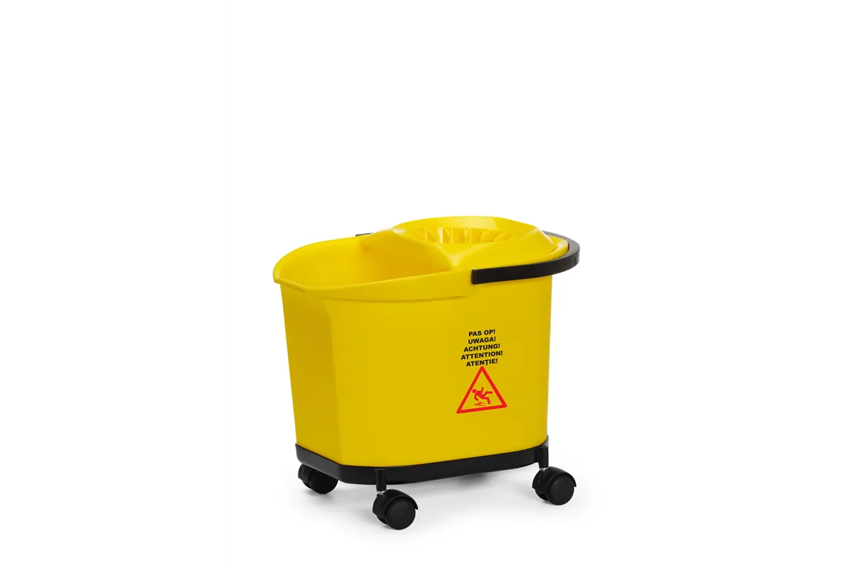 Wiadro do mopa, 16L, żółty, 405x296x340mm HENDI 873397