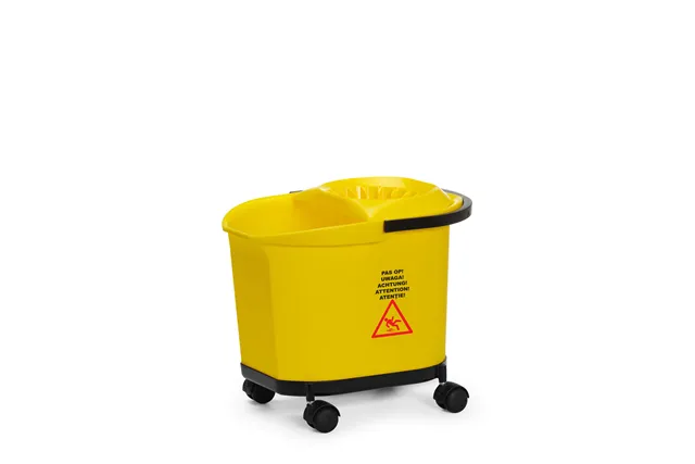 Wiadro do mopa, 16L, żółty, 405x296x340mm HENDI 873397