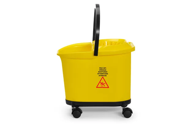 Wiadro do mopa, 16L, żółty, 405x296x340mm HENDI 873397