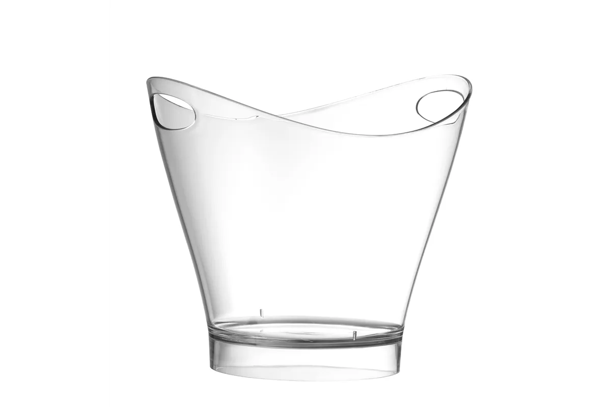 Misa do wina i szampana, 6L, transparentny, 300x240x260mm, Owalny BarUp 521496