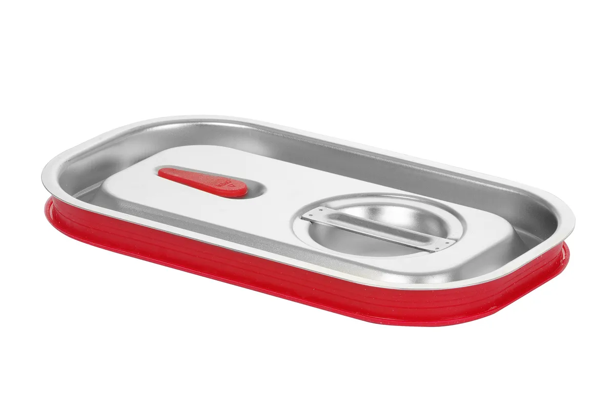 Pokrywka do pojemników GN z uszczelką silikonową, Kitchen Line, GN 1/4, 265x162mm HENDI 807644