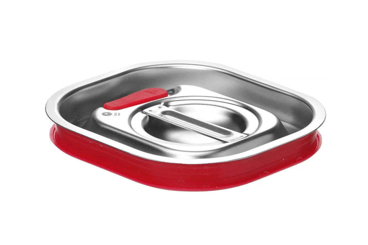 Pokrywka do pojemników GN z uszczelką silikonową, Kitchen Line, GN 1/6, 156x142mm HENDI 807651