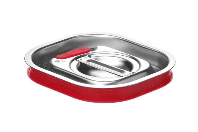 Pokrywka do pojemników GN z uszczelką silikonową, Kitchen Line, GN 1/6, 156x142mm HENDI 807651