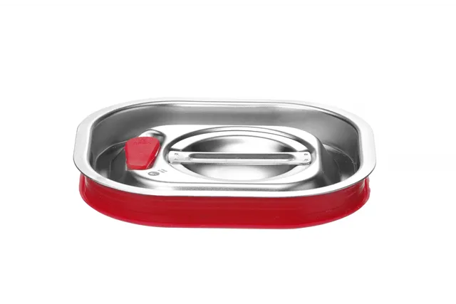 Pokrywka do pojemników GN z uszczelką silikonową, Kitchen Line, GN 1/6, 156x142mm HENDI 807651