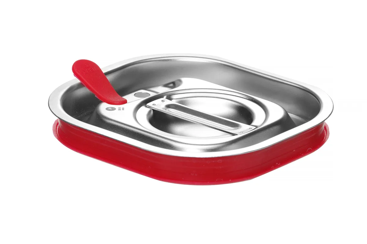 Pokrywka do pojemników GN z uszczelką silikonową, Kitchen Line, GN 1/6, 156x142mm HENDI 807651