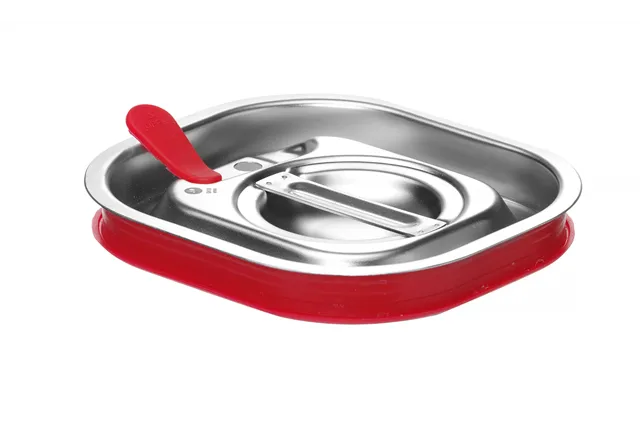 Pokrywka do pojemników GN z uszczelką silikonową, Kitchen Line, GN 1/6, 156x142mm HENDI 807651