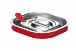 Pokrywka do pojemników GN z uszczelką silikonową, Kitchen Line, GN 1/6, 156x142mm HENDI 807651