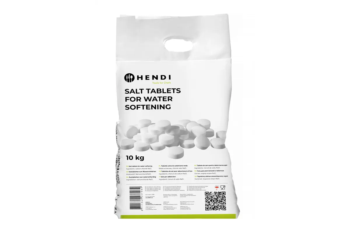 Tabletki solne do zmiękczania wody, 10 kg HENDI 237984