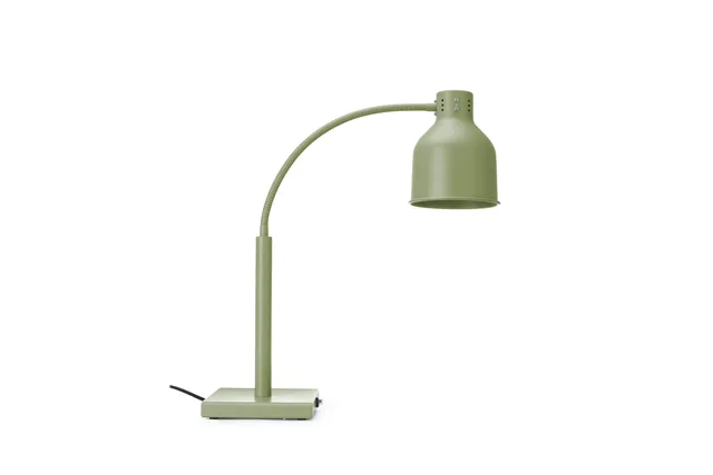 Lampa do podgrzewania potraw, giętka, zielony, 220-240V/250W, 268x203x660mm HENDI 273746
