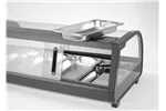Witryna chłodnicza do sushi, W zestawie pojemniki: 4xGN1/3 40 mm, czarny, 220-240V/190W, 1177x426x296mm Arktic 274071