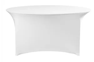 Obrus okrągły, 810996, biały, ⌀1500x760mm HENDI 814512